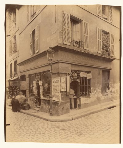 Kabaré, Rue Mouffetard alkotó: Eugène Atget