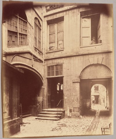 Château Rouge, Galande utca alkotó: Eugène Atget