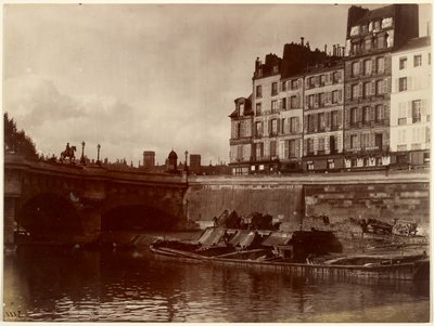 A Pont Neuf egy részlete alkotó: Eugène Atget