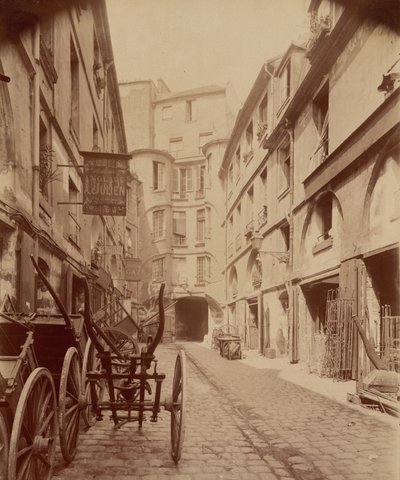 Cour du Dragon alkotó: Eugène Atget