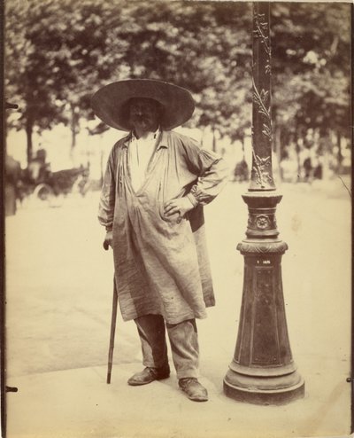 Fort de la Halle (piaci teherhordó) alkotó: Eugène Atget