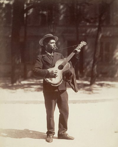 Gitáros, Paris alkotó: Eugène Atget