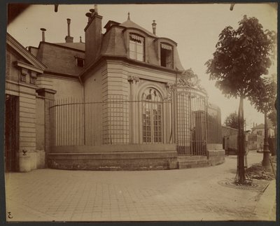 Debrousse menedékház, Philippe Égalité egykori parkja - Rue de Bagnolet 148., Charonne alkotó: Eugène Atget