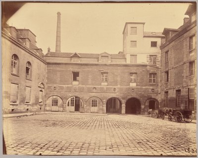 Hôtel Scipion Sardini alkotó: Eugène Atget