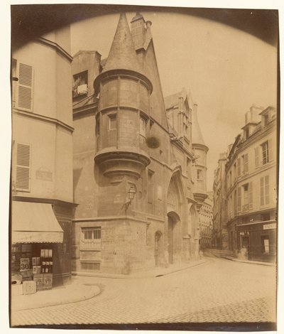 Hôtel de Sens, rue du Figuier alkotó: Eugène Atget