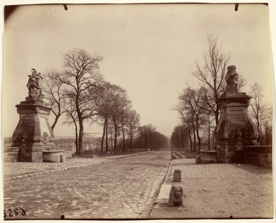 Juvisy, a szép szökőkutak alkotó: Eugène Atget