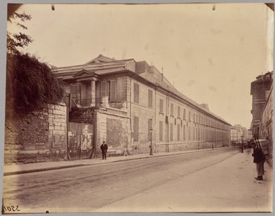 Természettudományi Múzeum, rue Geoffroy Saint-Hilaire alkotó: Eugène Atget