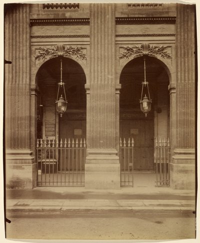 Palais-Royal alkotó: Eugène Atget