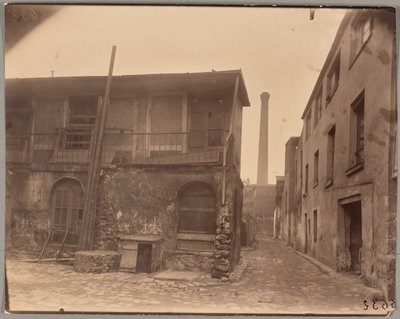 Moret átjáró, a Gobelinek sikátora alkotó: Eugène Atget