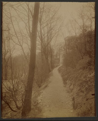 Père Lachaise, Kecskeút alkotó: Eugène Atget