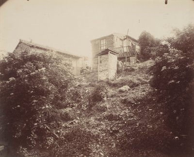 Poterne des Peupliers alkotó: Eugène Atget