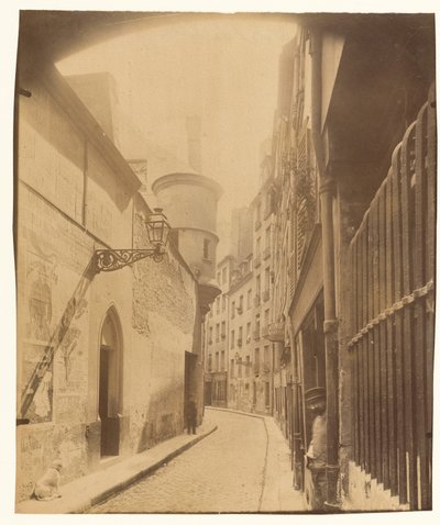 A Hôtel de Ville utcája alkotó: Eugène Atget