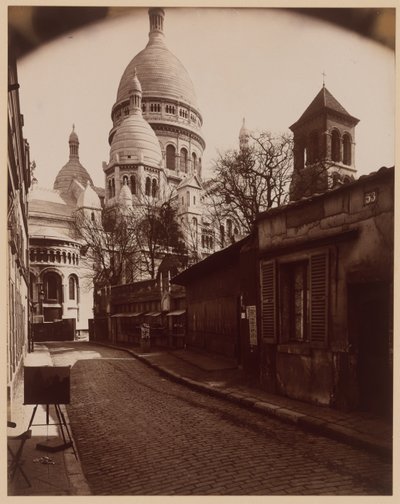 Rue du Chevalier de la Barre alkotó: Eugène Atget
