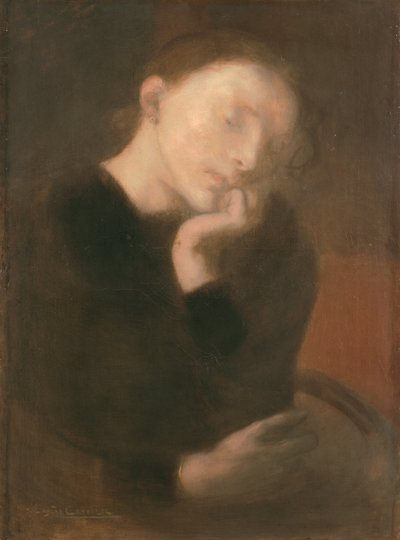 Elmélkedés alkotó: Eugène Carrière