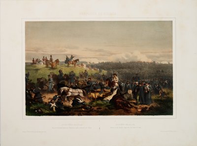 1854. szeptember 20. Az orosz hadsereg visszavonulása az almai csata után, 1855. alkotó: Eugene Charles Francois Guerard