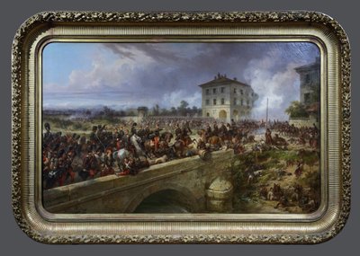 A császári gárda a Pont de Magenta-nál, 1859. június 4 alkotó: Eugene Charpentier
