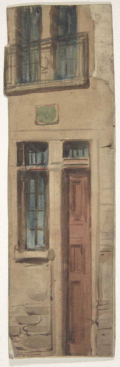 Színpadi díszlet az Opérában, Párizs, 1830-90. alkotó: Eugene Ciceri