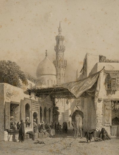 Aboulala mecset Boulaqban alkotó: Eugene Ciceri