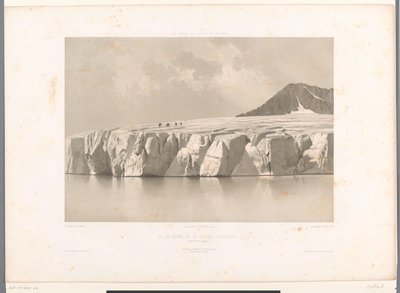Kilátás a Märjelensee-re és az Aletsch-gleccserre Le Lac Merill et le Glacier d