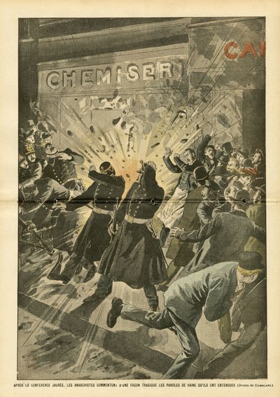Eugene Damblans (1865-1945) illusztrációja a Le Pelerinben alkotó: Eugene Damblans