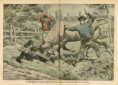 Eugene Damblans (1865-1945) illusztrációja a Le Pelerinben alkotó: Eugene Damblans