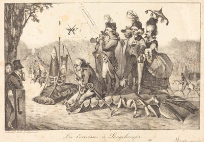 Crayfish at Longchamps, 1822. Alkotók: Eugene Delacroix, Charles Etienne Pierre Motte. alkotó: Eugene Delacroix, Charles Etienne Pierre Motte