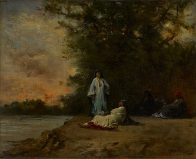 Felső-Egyiptom, egy emlék alkotó: Eugène Fromentin