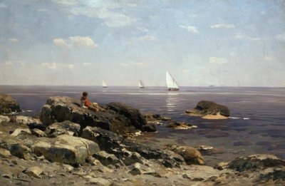 E. Dücker, A víznél alkotó: Eugene Gustav Dücker