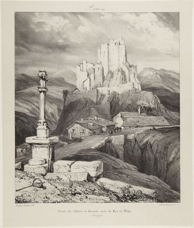Bouzals-kastély alkotó: Eugene Isabey
