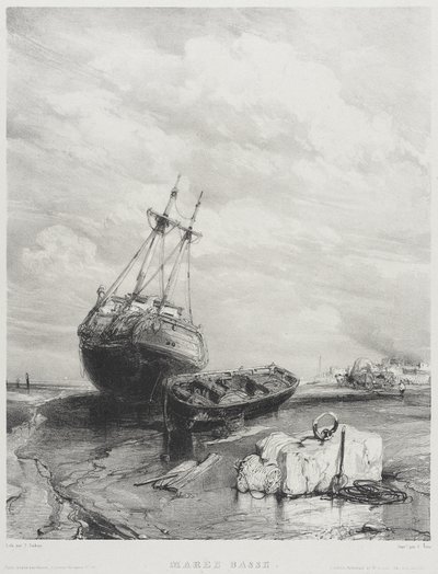 Apály alkotó: Eugene Isabey