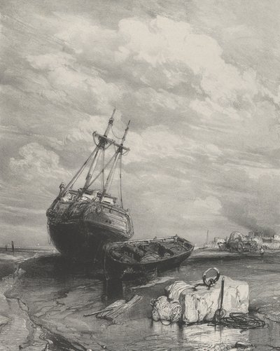 Apály, 1833. alkotó: Eugene Isabey