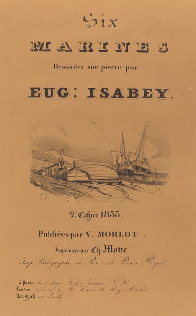 Hat tengerészgyalogos alkotó: Eugene Isabey