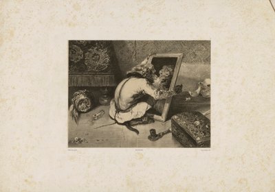 Majom a tükörben alkotó: Eugene Leroux