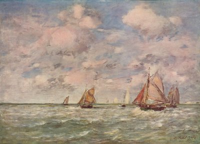 Tengeri tájkép, 1850 alkotó: Eugene Louis Boudin