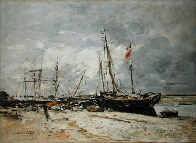 Le Crotoy alkotó: Eugene Louis Boudin