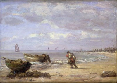 Apály Honfleur közelében alkotó: Eugene Louis Boudin