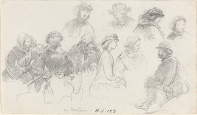 Utasok a hajón, 19. század vége. alkotó: Eugene Louis Boudin