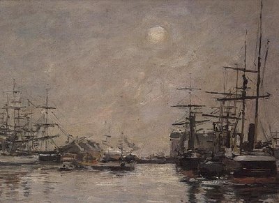 A Barre medencéje, Le Havre alkotó: Eugene Louis Boudin