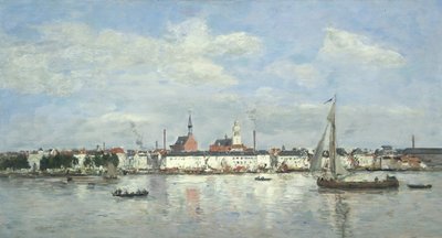 Az antwerpeni rakpart alkotó: Eugene Louis Boudin