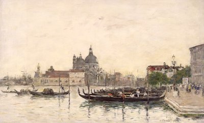 Velence, a Molo alkotó: Eugene Louis Boudin