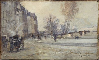Quai des Grands Augustins alkotó: Eugene Louis Gillot