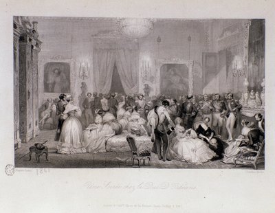 Társas est Orléans hercegével (Ferdinand-Philippe vagy Ferdinand Philippe d