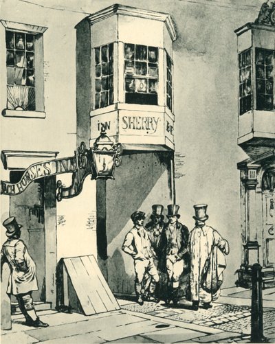 "Szálló és posta", 1830, 1943. alkotó: Eugene Louis Lami