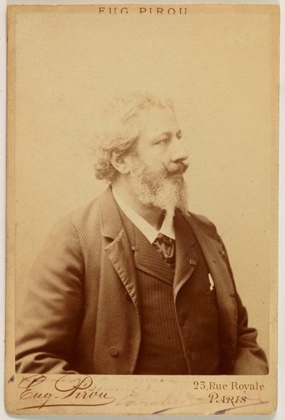 Carolus Duran (1837-1917) festő portréja alkotó: Eugene Pirou