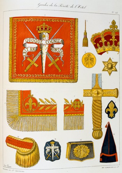 Hotel Provost Guards, Insignia alkotó: Eugene Titeux
