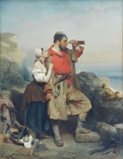 Flibustier (kalóz) alkotó: Eugene le Poittevin