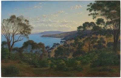 Dandenong Ranges a "Beleura" felől alkotó: Eugene von Guérard