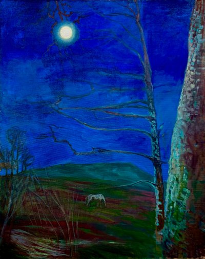 Flower Moon (festmény) alkotó: Eugenie Vronskaya