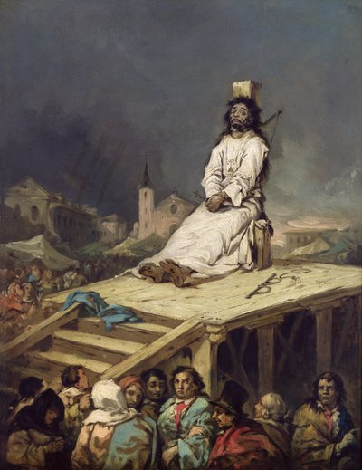 A Garrotte alkotó: Eugenio Lucas y Padilla