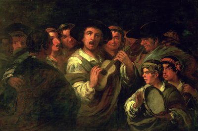Szerenádok (olaj, vászon) alkotó: Eugenio Lucas y Padilla